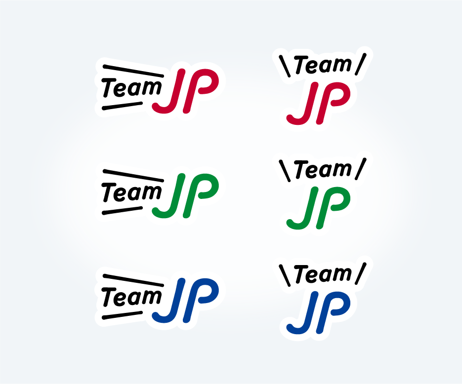 日本郵政グループのサークル活動登録制度（Team JP登録制度）専用ロゴ